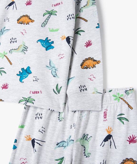 Pyjama garçon avec motifs dinosaures vue2 - GEMO (ENFANT) - GEMO