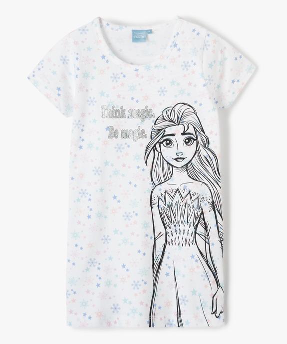 Chemise de nuit fille à motif Reine des Neiges - Disney vue1 - DISNEY DTR - GEMO
