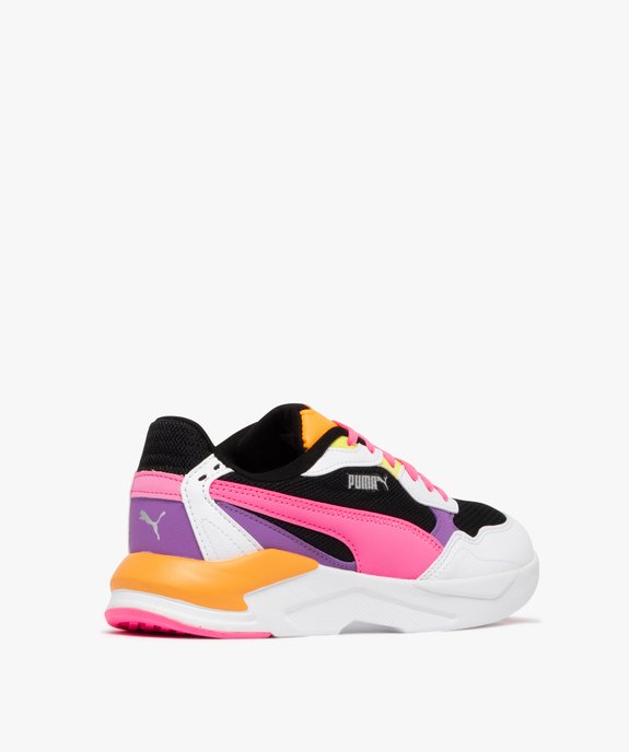 Baskets femme en mesh contrasté et à lacets style running - Puma vue4 - PUMA - GEMO