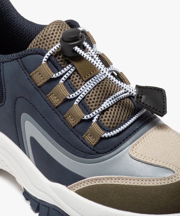 Joggers garçon à laçage rapide vue6 - GEMO 4G GARCON - GEMO