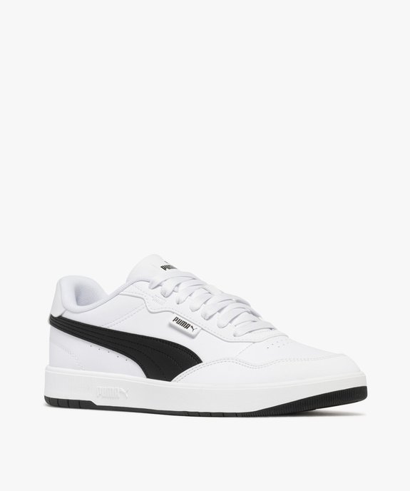 Baskets homme à logo contrastant Court Ultra Lite - Puma vue2 - PUMA - GEMO