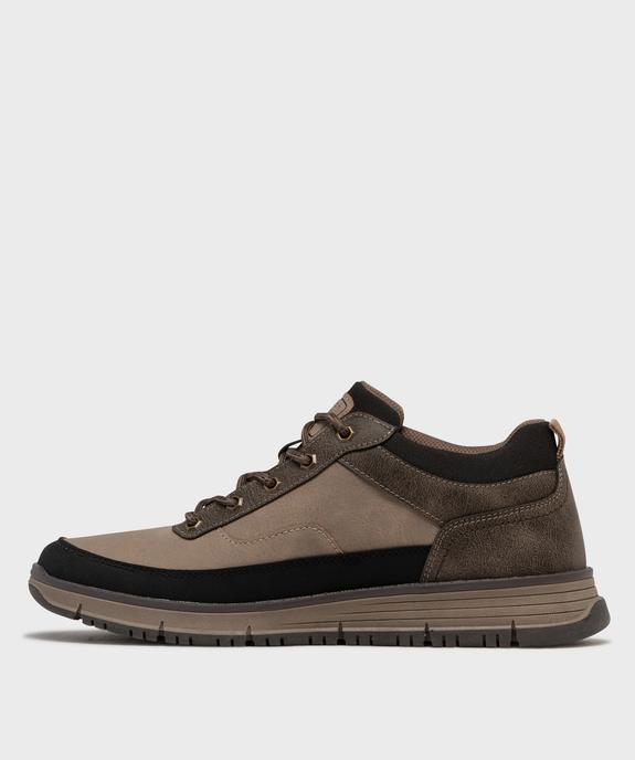 Boots mid-cut inspiration randonnée homme vue4 - URBAN STEPS - GEMO