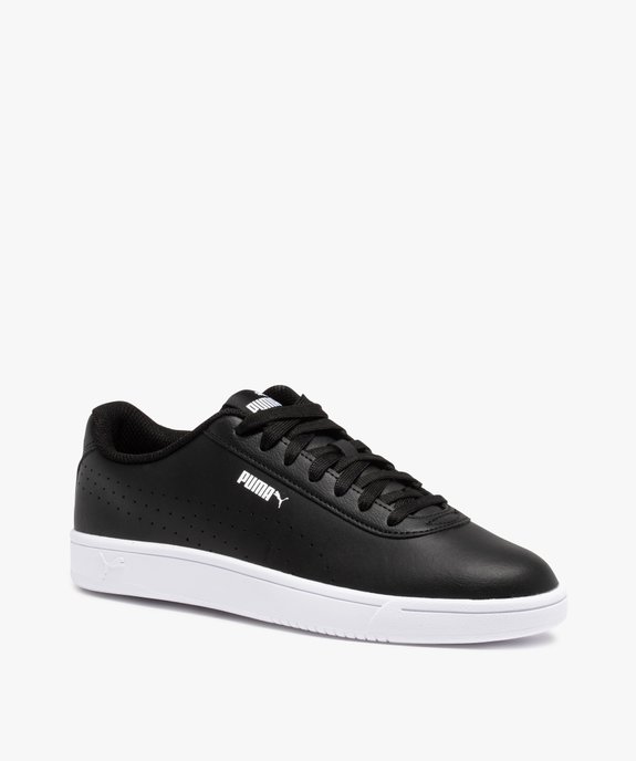 Tennis homme unies à lacets – Puma Courtpure vue2 - PUMA - GEMO