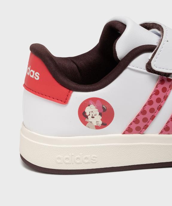 Baskets GrandCourt motif Minnie Mouse fille - Adidas x Disney vue12 - ADIDAS - GEMO