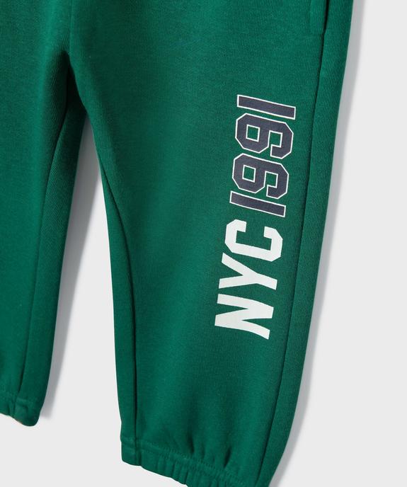 Ensemble de jogging 2 pièces bébé garçon vue4 - GEMO 4G BEBE - GEMO