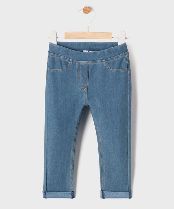 Jegging à taille réglable bébé fille vue8 - GEMO(BEBE DEBT) - GEMO