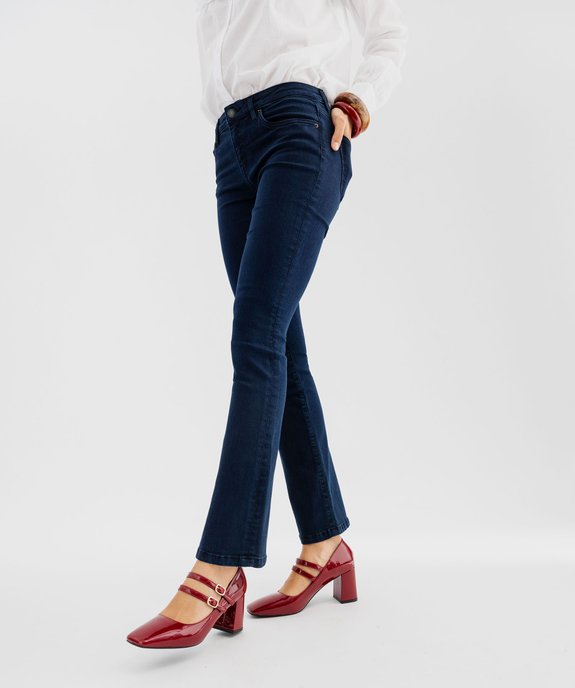 Jean coupe Bootcut taille normale femme vue7 - GEMO 4G FEMME - GEMO