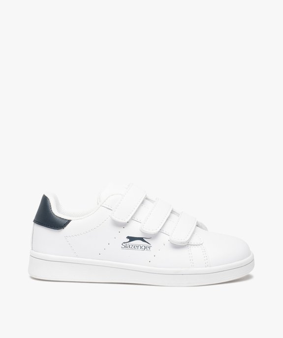 Baskets garçon unies fermeture trois scratchs - Slazenger vue1 - SLAZENGER - GEMO