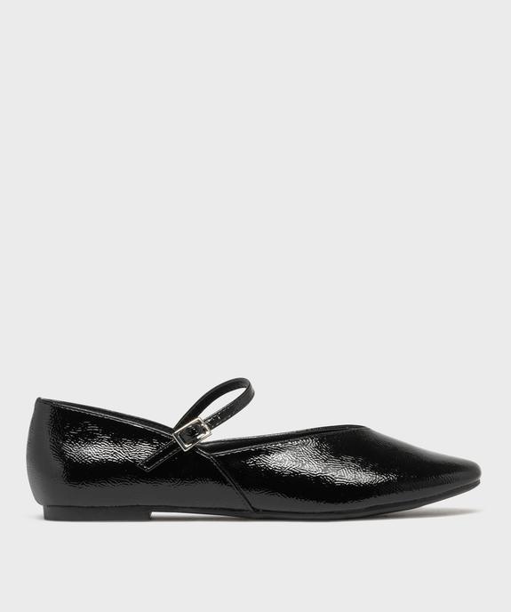 Ballerines vernies avec bride sur le dessus femme - Follow Me vue2 - FOLLOW ME - GEMO