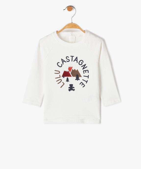 Tee-Shirt bébé garçon en maille - LuluCastagnette vue1 - LULUCASTAGNETTE - GEMO