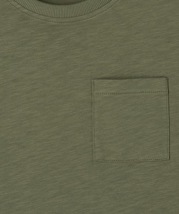 T-shirt manches longues poche garçon vue2 - GEMO (ENFANT) - GEMO