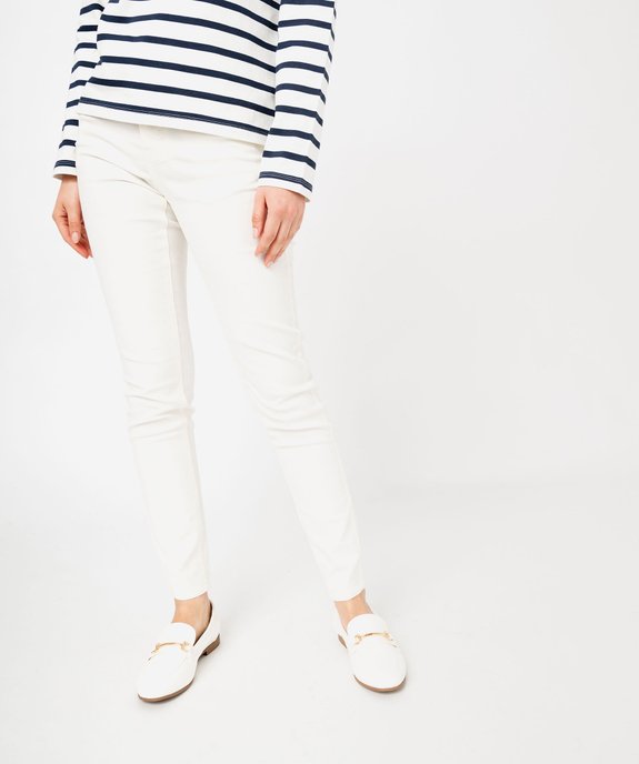 Pantalon coupe Slim taille normale femme vue1 - GEMO 4G FEMME - GEMO