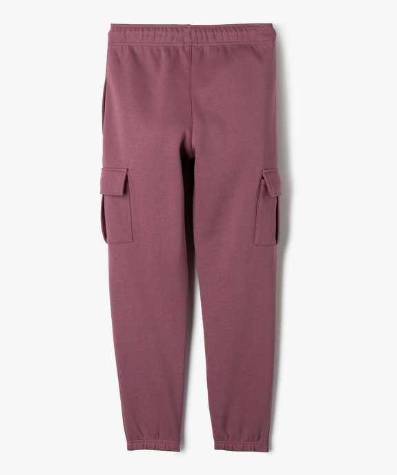 Pantalon de jogging cargo garçon vue4 - GEMO (JUNIOR) - GEMO