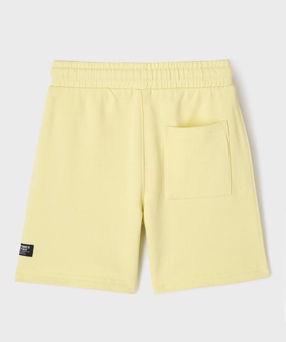 Short en maille avec taille élastique garçon vue3 - GEMO (ENFANT) - GEMO