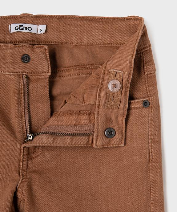 Bermuda regular taille ajustable garçon vue2 - GEMO (ENFANT) - GEMO