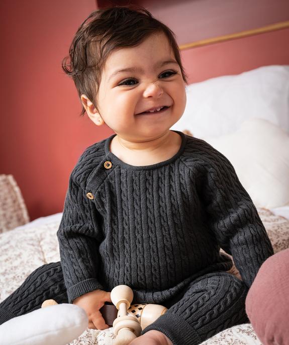 Legging torsadé bébé (lot de 2) vue2 - GEMO(BB COUCHE) - GEMO