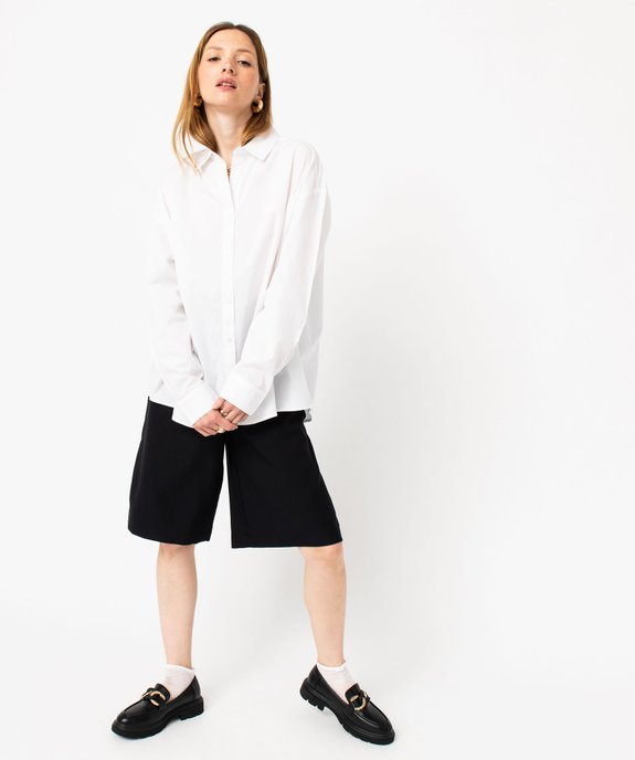 Bermuda ample à pinces femme vue6 - GEMO(FEMME PAP) - GEMO