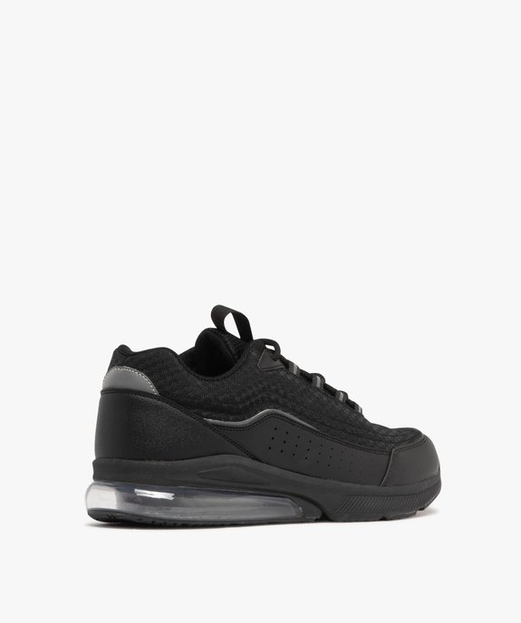 Baskets homme running en mesh renforcé avec semelle à bulle d'air vue5 - 5 MILES - GEMO