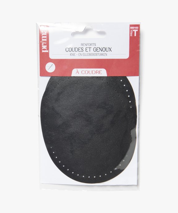 Renfort coudes et genoux à coudre cuir imitation (lot de 2) - Prima vue3 - PRIMA - GEMO