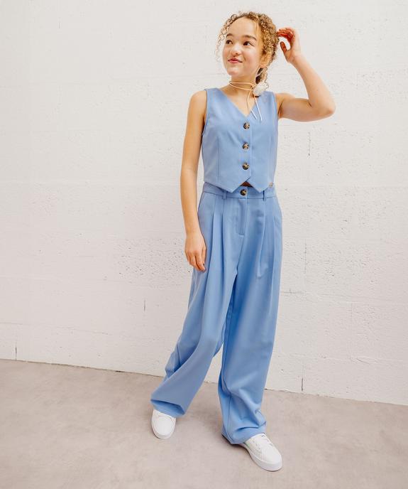 Gilet de costume sans manches fille vue7 - GEMO (JUNIOR) - GEMO