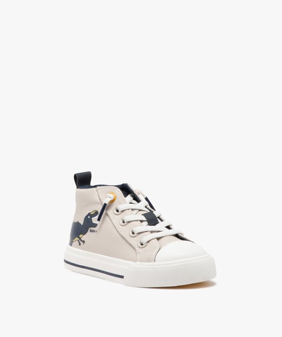 Tennis montantes déperlantes garçon vue4 - BUGGY GEMO FOR GOOD - GEMO