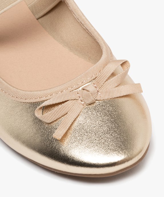 Ballerines brillantes avec élastique de maintien fille vue6 - LOVELY WINGS - GEMO