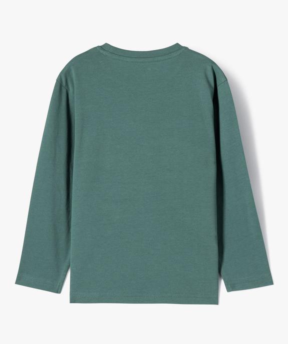 Tee-shirt manches longues sequins garçon vue5 - GEMO (ENFANT) - GEMO