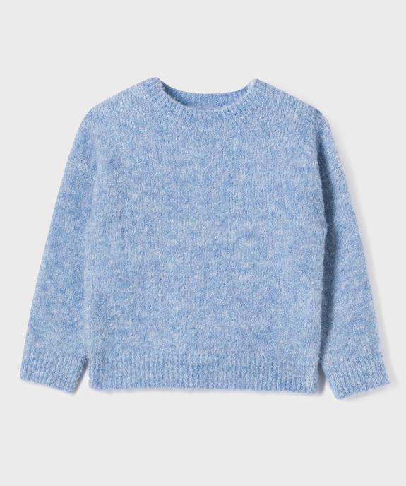 Pull en maille bouclette fille vue1 - GEMO (ENFANT) - GEMO
