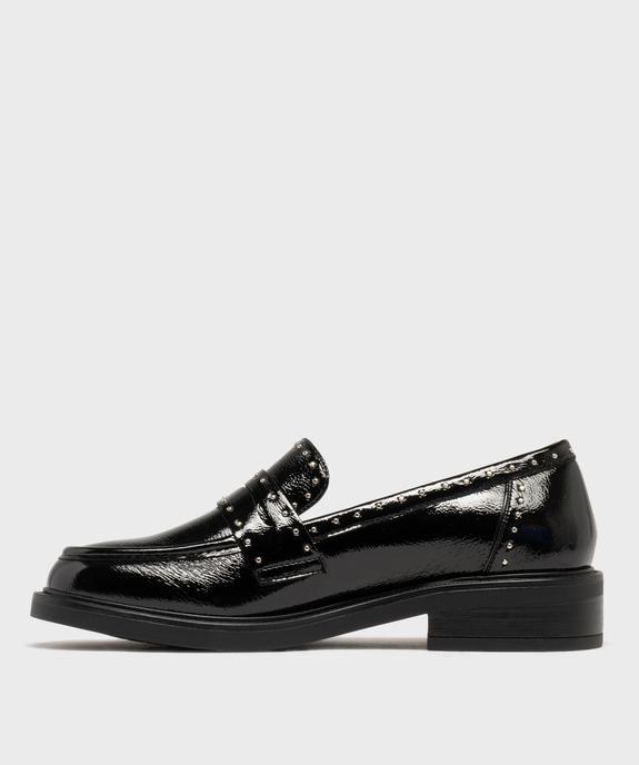 Mocassins vernis à clous femme vue4 - FOLLOW ME - GEMO