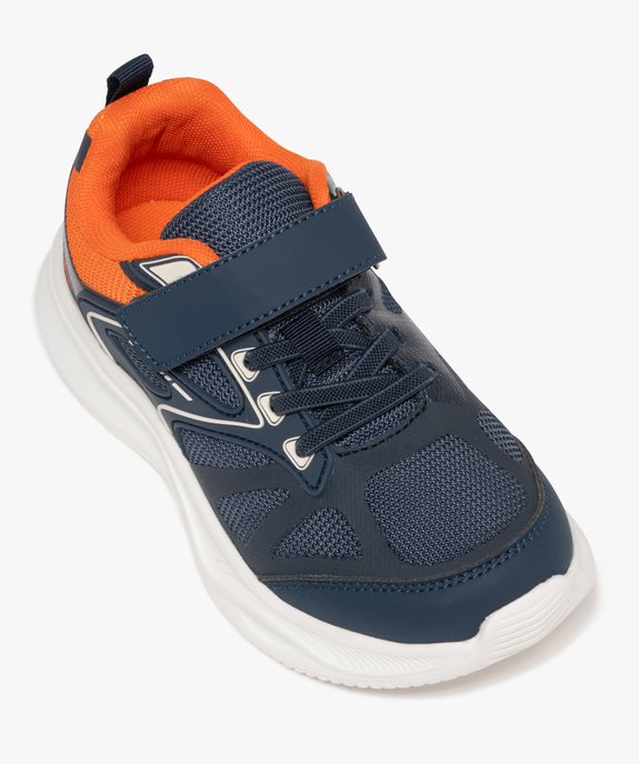 Baskets jogger à scratch garçon vue5 - 5 MILES - GEMO