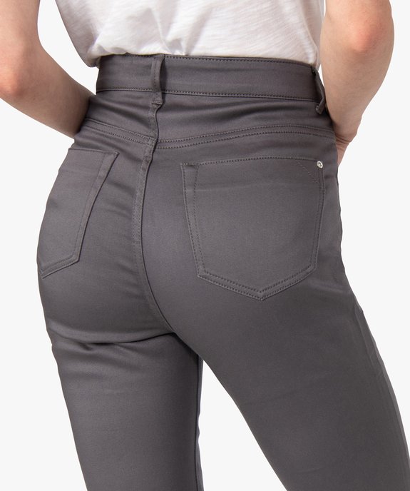 Pantalon femme coupe Regular en stretch vue2 - GEMO(FEMME PAP) - GEMO