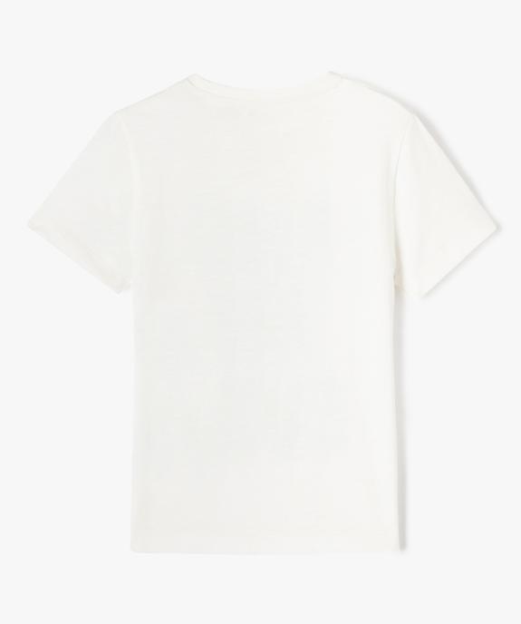 Tee-shirt imprimé moto garçon vue3 - GEMO (ENFANT) - GEMO