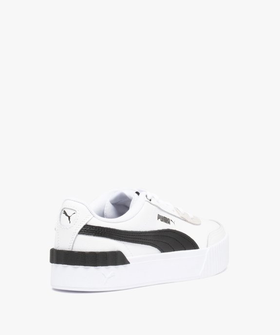 Baskets femme bicolores à lacets - Puma Carina Lift vue4 - PUMA - GEMO