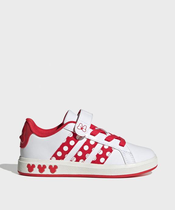 Baskets Grand Court Minnie Mouse fille - Adidas X Disney vue1 - ADIDAS - GEMO