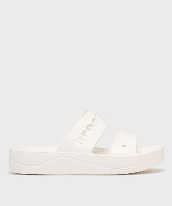 Mules de piscine femme à double brides et semelle plateforme - Crocs vue1 - CROCS - GEMO