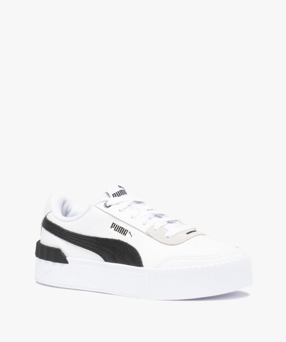 Baskets femme bicolores à lacets - Puma Carina Lift vue2 - PUMA - GEMO