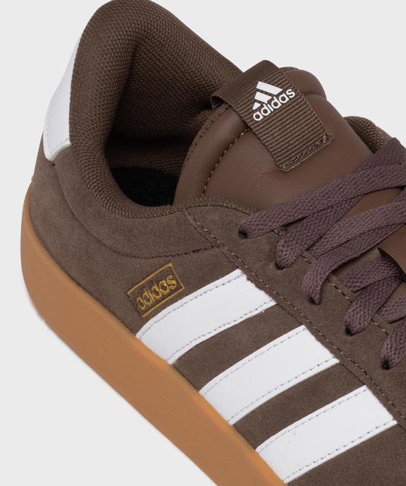Baskets basses dessus cuir VL Court 3.0 homme - Adidas vue7 - ADIDAS - GEMO