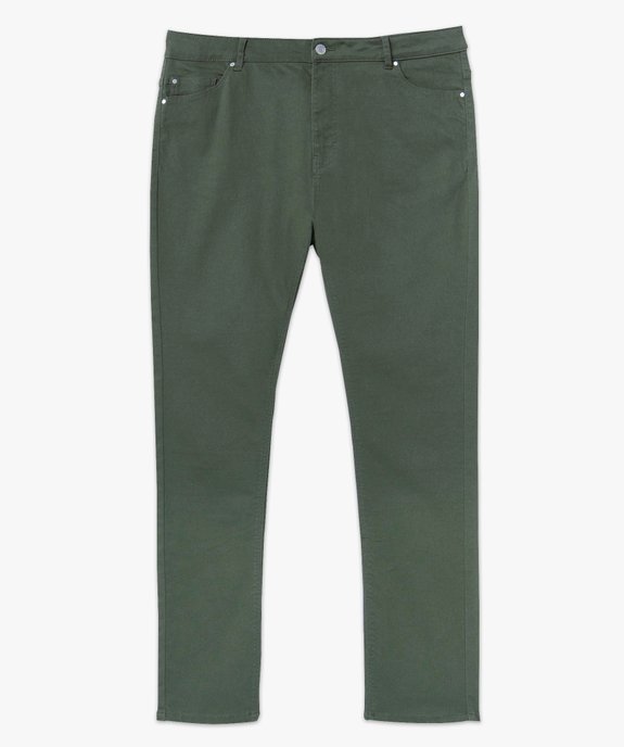 Pantalon coupe Regular taille ajustable femme grande taille vue4 - GEMO (G TAILLE) - GEMO