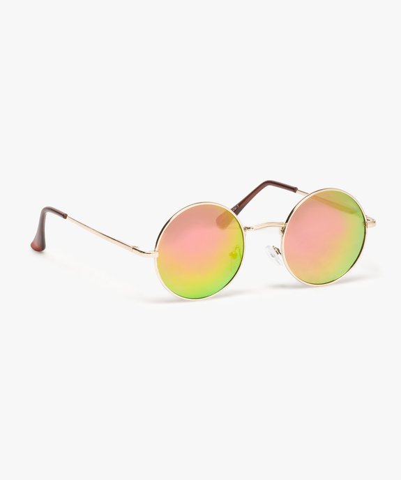 Lunettes rondes en métal vue2 - GEMO (ACCESS) - GEMO