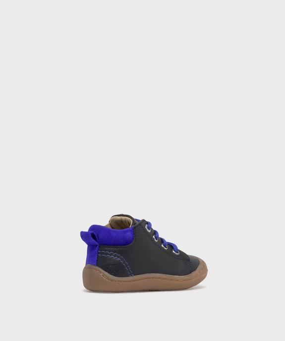 Chaussures premiers pas en cuir bébé garçon - NA! vue4 - NA! GEMO FOR GOOD - GEMO