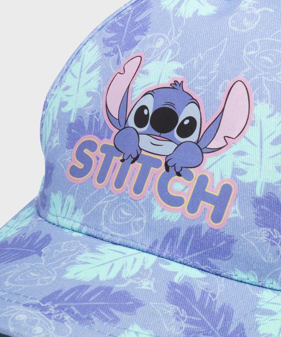 Casquette en coton imprimé fille - Stitch vue3 - LILO & STITCH - GEMO