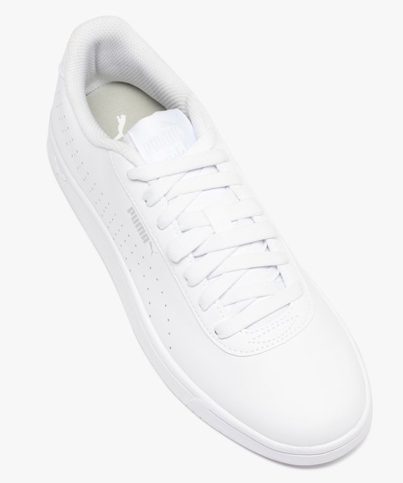 Tennis homme unies à lacets – Puma Courtpure vue5 - PUMA - GEMO