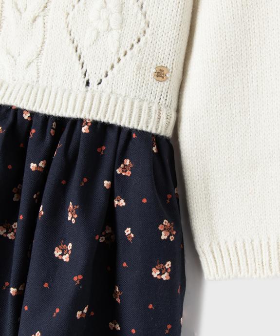 Robe effet 2-en-1 fille - LuluCastagnette vue2 - LULUCASTAGNETTE - GEMO