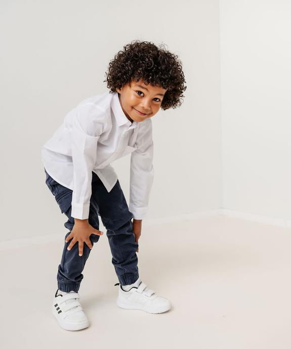 Pantalon cargo bas resserré garçon vue6 - GEMO (ENFANT) - GEMO