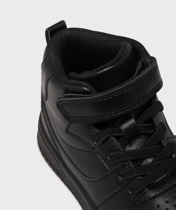 Baskets montantes à scratch garçon vue6 - 5 MILES - GEMO