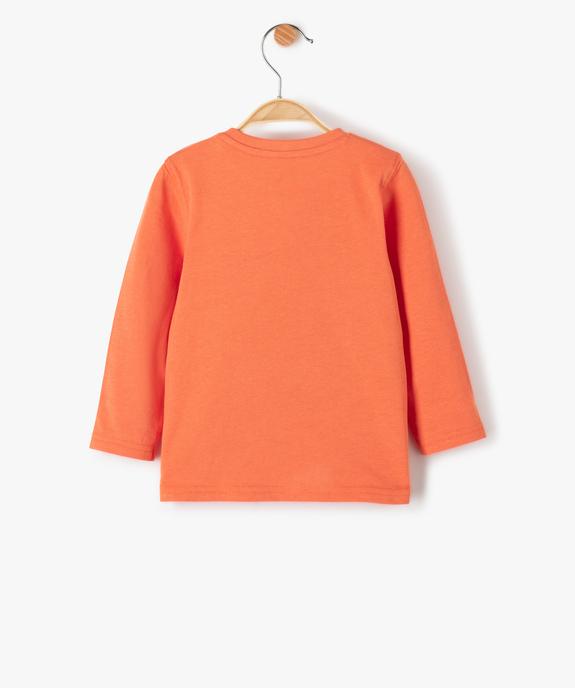 Tee-shirt bébé garçon imprimé fantaisie vue3 - GEMO(BEBE DEBT) - GEMO