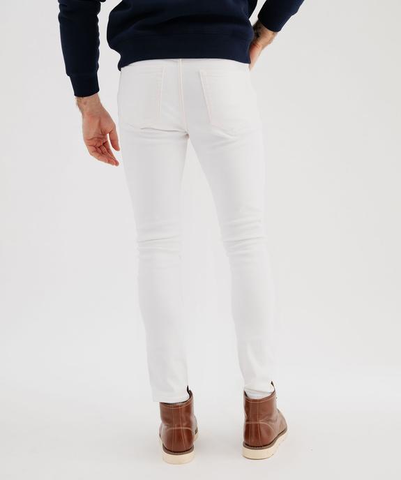 Jean skinny en denim de coton stretch homme vue3 - GEMO 4G HOMME - GEMO