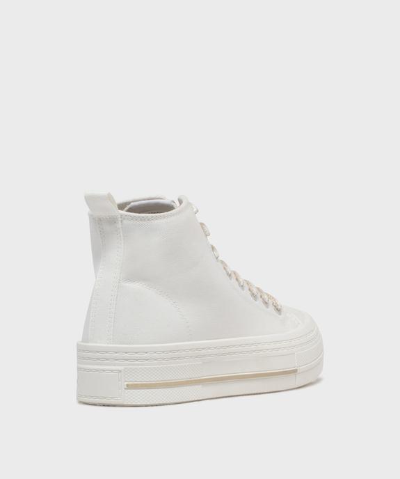 Baskets montantes en toile femme - Camps United vue5 - CAMPS - GEMO