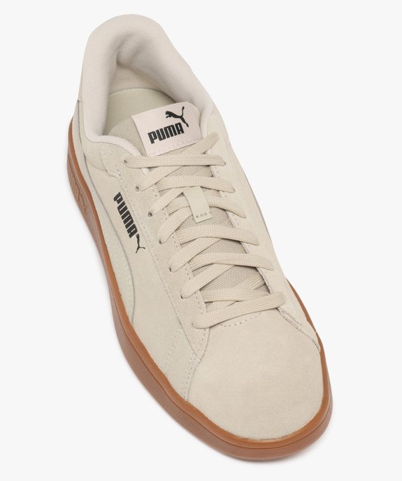 Baskets homme en cuir suédé avec semelle effet gomme Smash - Puma vue6 - PUMA - GEMO