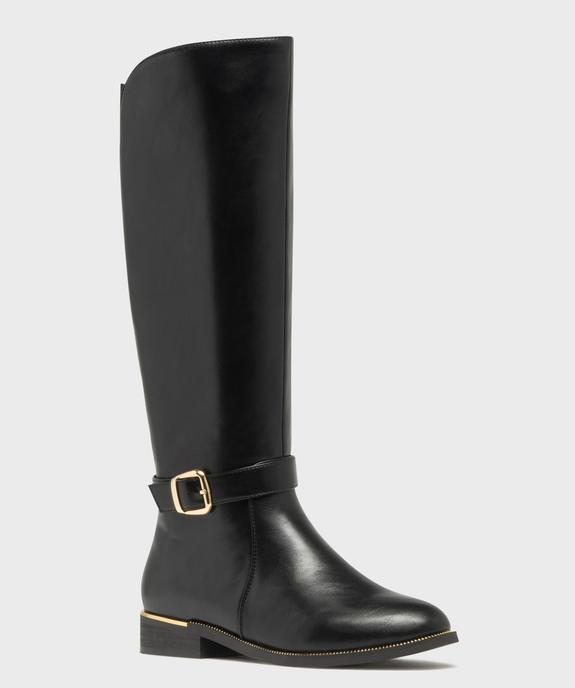 Bottes avec bride cheville et élastique sur la tige femme - Valentina Baldano vue2 - VALENTINA BALDA - GEMO
